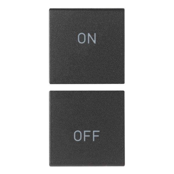2 half buttons 1M ON/OFF antibact.grey image 1