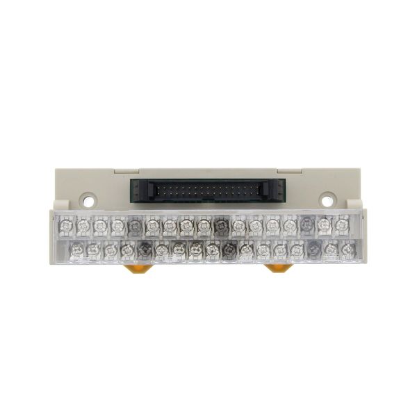 General-purpose I/O terminal block, MIL34 socket, M3 captive screws, 3 image 5