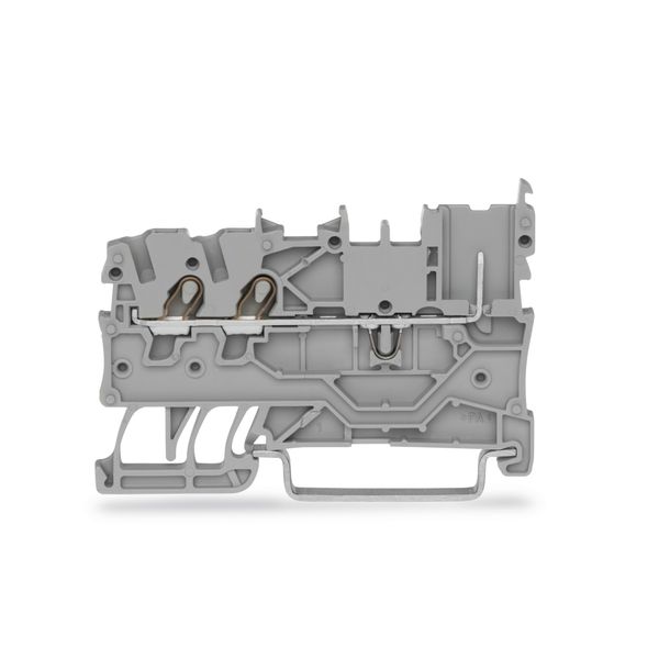 2-conductor/1-pin carrier terminal block image 1