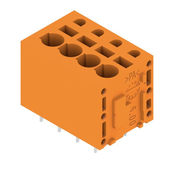 PCB terminal, 5.00 mm, Number of poles: 4, Conductor outlet direction: image 4