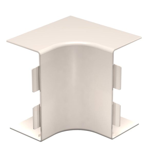 WDK HI60130CW  Inner corner cover, for WDK channel, 60x130mm, creamy white Polyvinyl chloride image 1