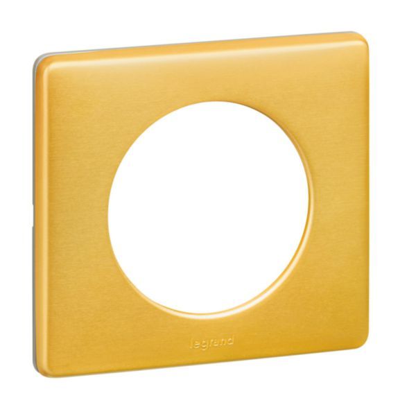 Céliane Plate - Brass Metal - 1 position image 1