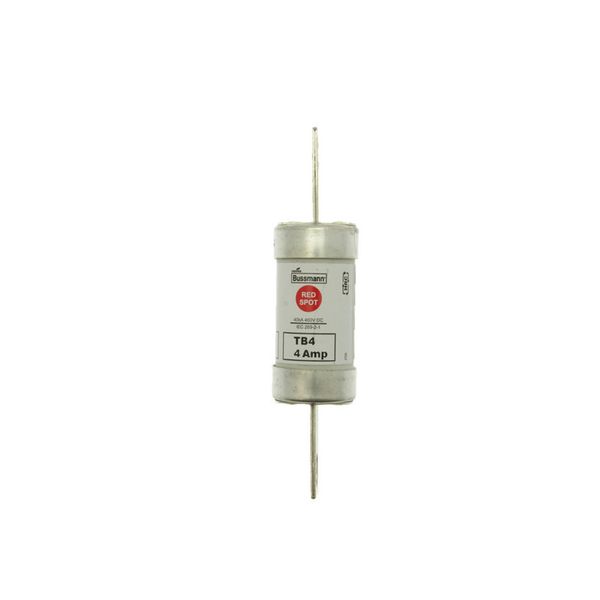 Fuse-link, low voltage, 4 A, AC 660 V, DC 460 V, BS88, 27 x 112 mm, gL/gG, BS image 5