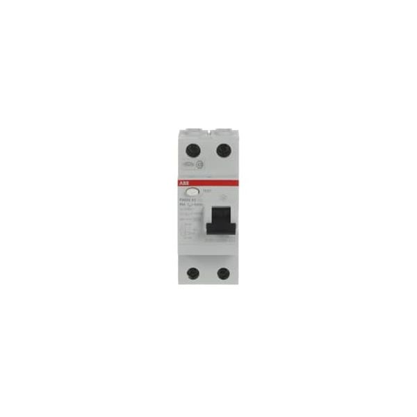 FH202 AC-63/0.03 Residual Current Circuit Breaker 2P AC type 30 mA image 3
