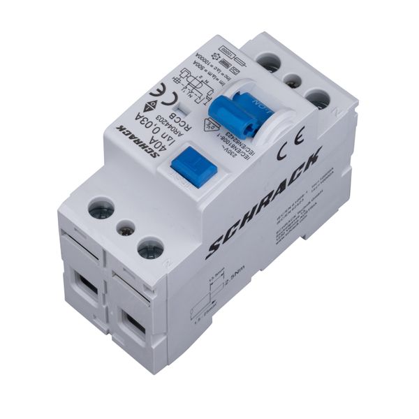 Residual Current Circuit Breaker 10kA, 40A, 2-pole, 30mA, F image 7