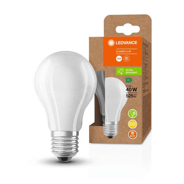 LED CLASSIC A ENERGY EFFICIENCY A S 60 4 W/3000 K E27 image 3