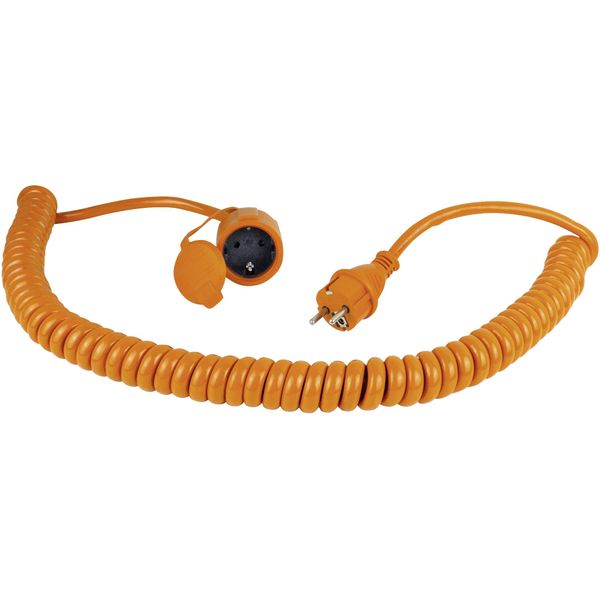 Current Cable extension 1v orange 5M H07BQ-F 3*1.5 IP44  70413 Schwabe image 1