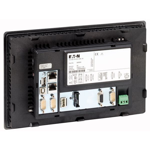 User interface with PLC as an SWD coordinator,24VDC,10.1-inch PCT display,1024x600 pixels,2xEthernet, 1xRS232,1xRS485,1xCAN,1xSWD,1xProfibus,1xSD slot image 2