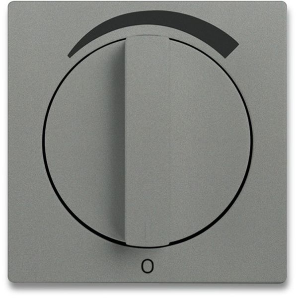 1740 DR/03-803 CoverPlates (partly incl. Insert) Busch-axcent®, solo® grey metallic image 1