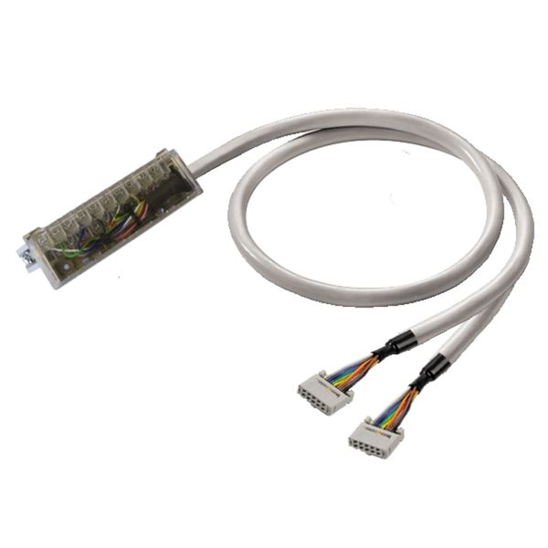 PLC-wire, Digital signals, 10-pole, Cable LiYY, 1 m, 0.14 mm² image 1