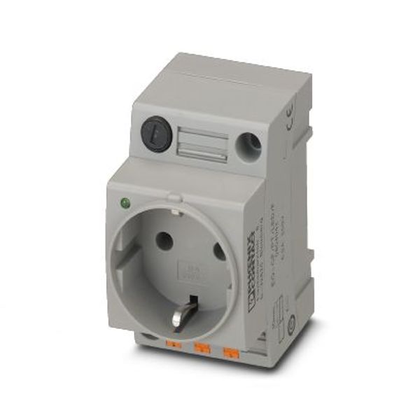 Socket outlet for distribution board Phoenix Contact EO-CF/PT/LED/F 250V 16A AC image 2