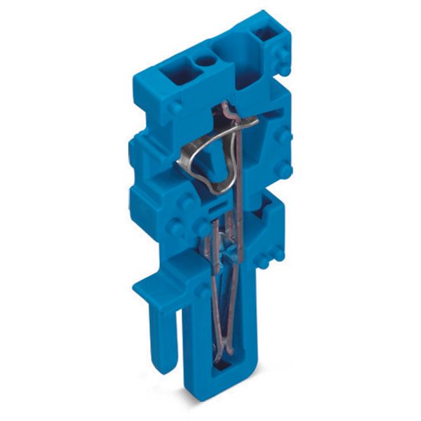 Center module for 1-conductor female connector CAGE CLAMP® 4 mm² blue image 1