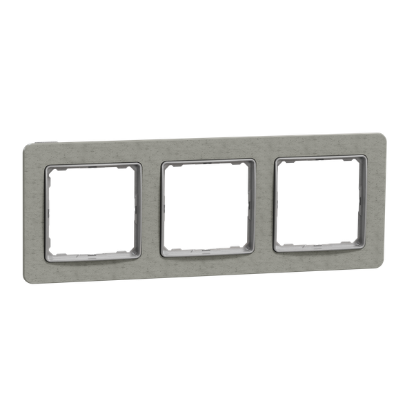 Sedna Design & Elements, Frame 3 gang, professional, stone concrete image 5