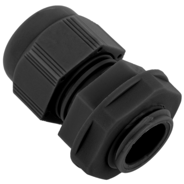 Cable gland, M25, 9-16mm, PA6, black RAL9005, IP68 image 1