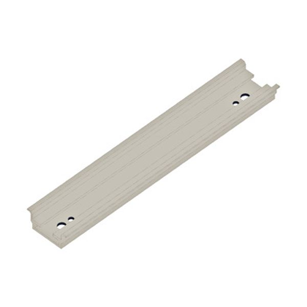 Aluminium H/C rail for 220mm divided front plates image 1