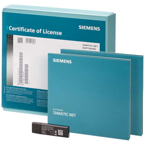 SOFTNET-IE S7 V19 software for S7, S5-compatible communication, OPC; PG/OP communication, configuration software, up to 64 connections; floating  6GK1704-1CW23-0AA0 image 2