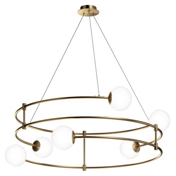 Modern Balance Pendant Lamp Gold image 3