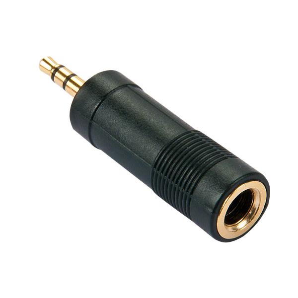 Adapter Stereo 3,5 mm m/6.3mm Gold Plated image 1