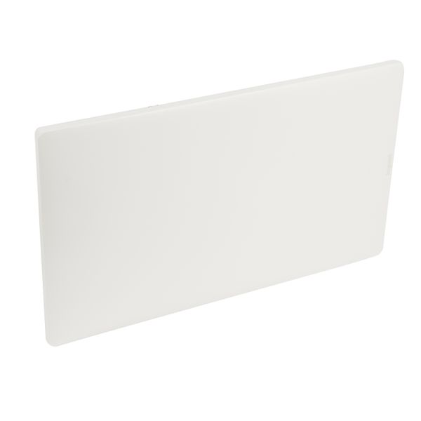 Flush-mounting cabinet Practibox³ - earth + neutral - white door - 18 modules image 1
