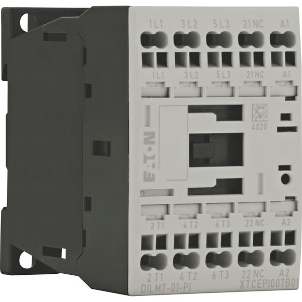 Contactor, 3 pole, 380 V 400 V 3 kW, 1 NC, 230 V 50/60 Hz, AC operation, Push in terminals image 15