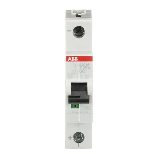 S201M-Z25UC Miniature Circuit Breaker - 1P - Z - 25 A image 4