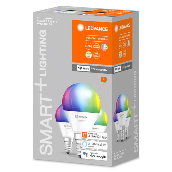 SMART+ WiFi Mini Bulb Multicolour 40 4.9 W/2700…6500 K E14 image 6