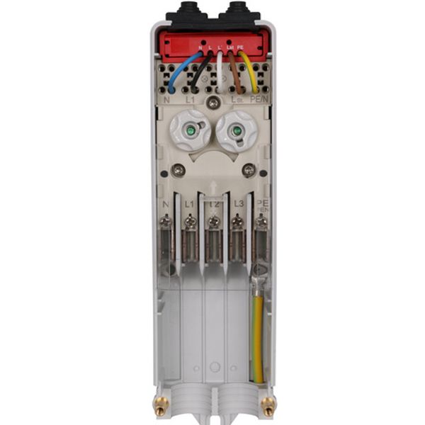 Fuse box EK480, Langmatz, with DEHNcord, transparent cover image 1