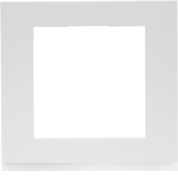 THERMOSTAT FRAME / ROOM CONTROLLER GALLERY KNX WHITE image 1