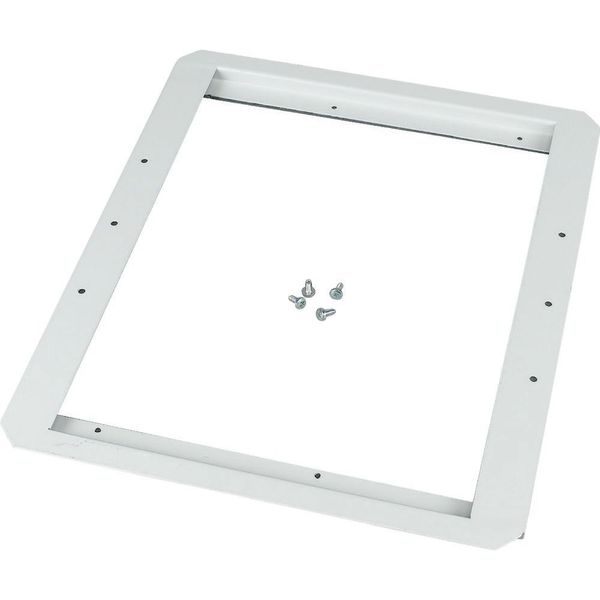 Add-on frame, for protective cover, IZMX40, grey image 6