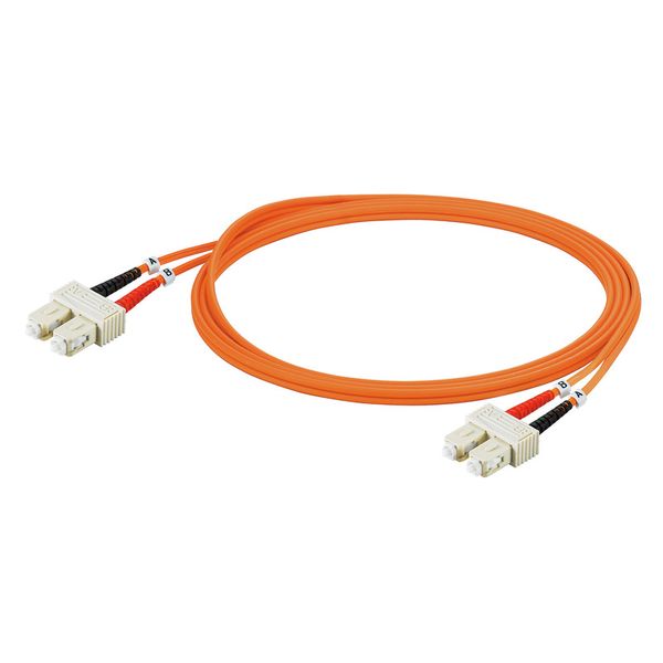 (Assembled) Fibre-optic data cable, ZIPCORD, SC duplex IP 20, SC duple image 1