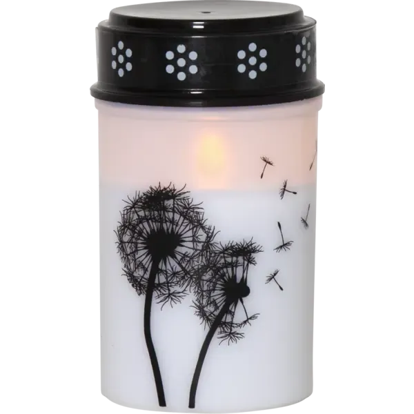 LED Memorial Candle Dandelion image 1