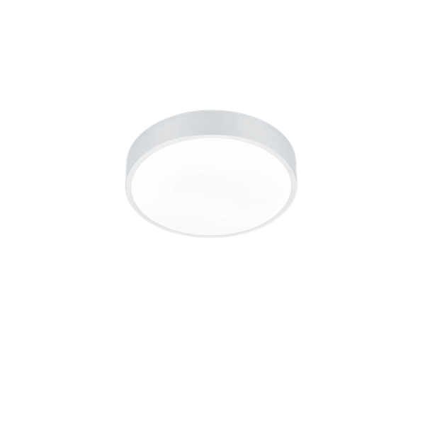 Waco LED ceiling lamp 30 cm matt white image 1