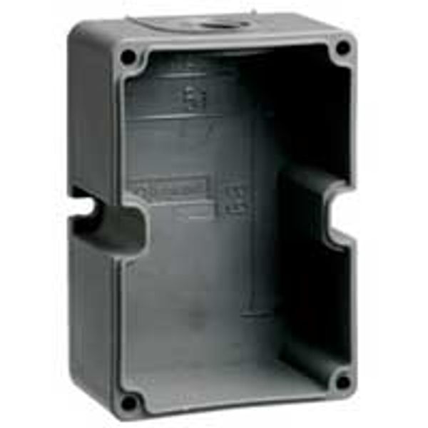 Box Hypra - IP 44 - for surface appliance inlets - 63 A - plastic image 1