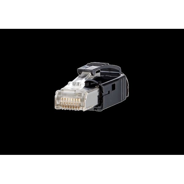 E-DAT Industry RJ45 plug black Cat.6 Class EA image 2