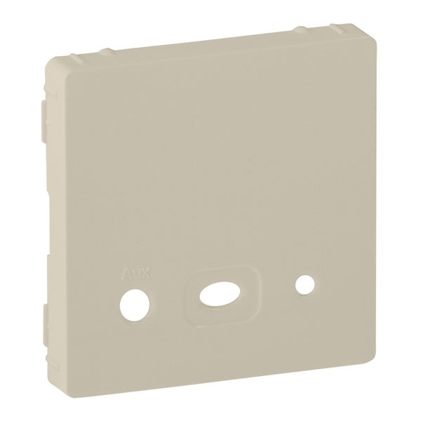 Cover plate Valena Life - source input with power supply - ivory image 1