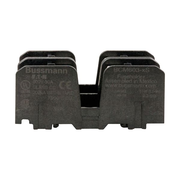 Eaton Bussmann series BCM modular fuse block, Screw, Two-pole image 2