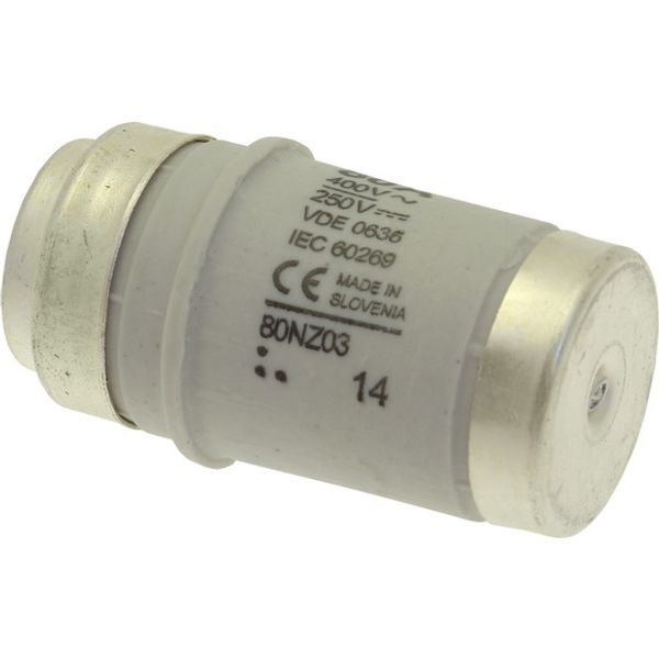 Fuse-link, LV, 80 A, AC 400 V, D03, gL/gG, IEC, time-delay image 5