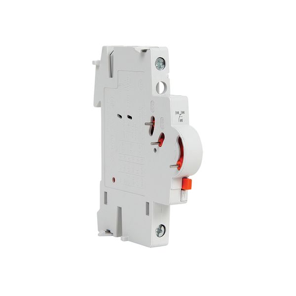 Breaker, DIN Rail, Auxiliary Contact, 1NO/NC Contact, Side Mount image 1