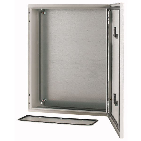 Wall enclosure with mounting plate, HxWxD=500x400x150mm image 3