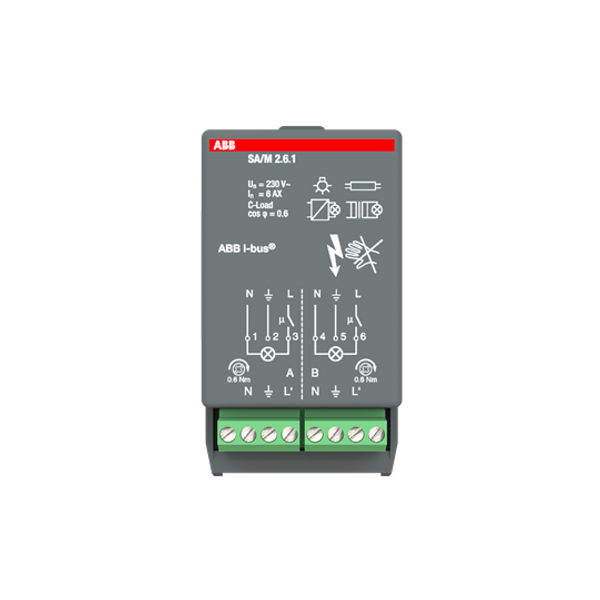 DLR/S8.16.1M DALI Light Controller, 8-fold, Manual Operation, MDRC image 6