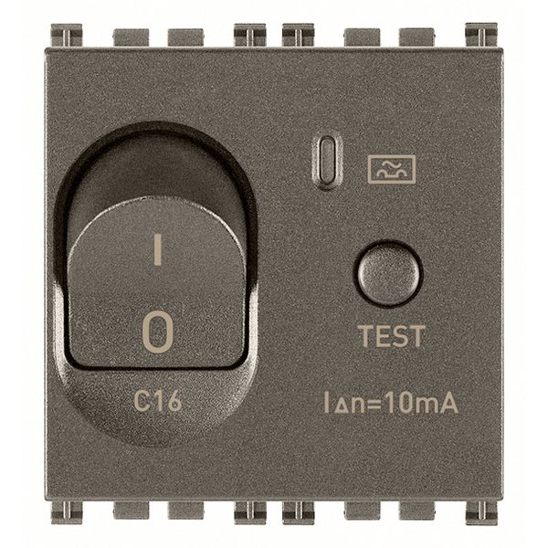 1P+N C16 10mA RCBO Metal image 1