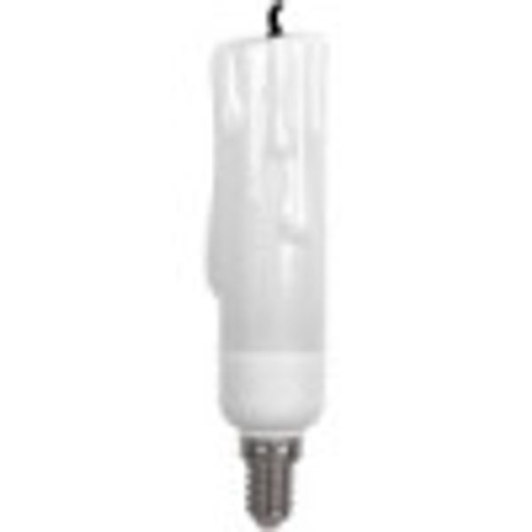 CFL Bulb E14 5W REAL CANDLE 6400K image 1