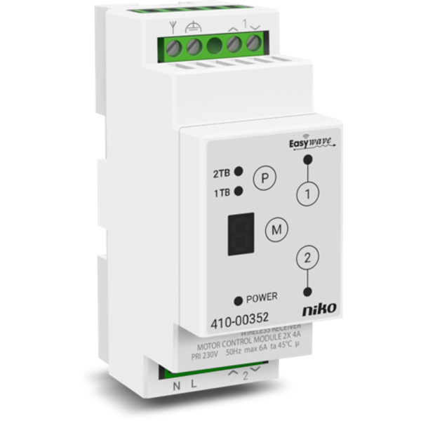 Wireless 2-channel receiver for motor control image 1