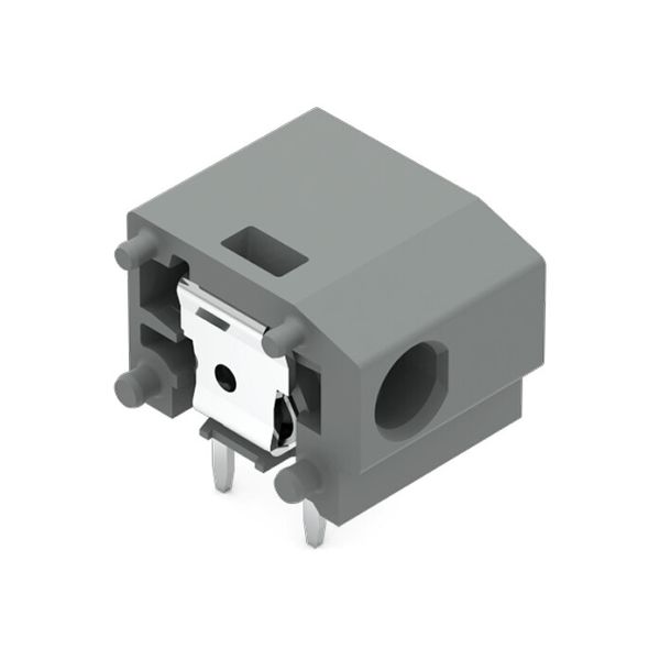 Stackable PCB terminal block 2.5 mm² Pin spacing 10/10.16 mm gray image 5