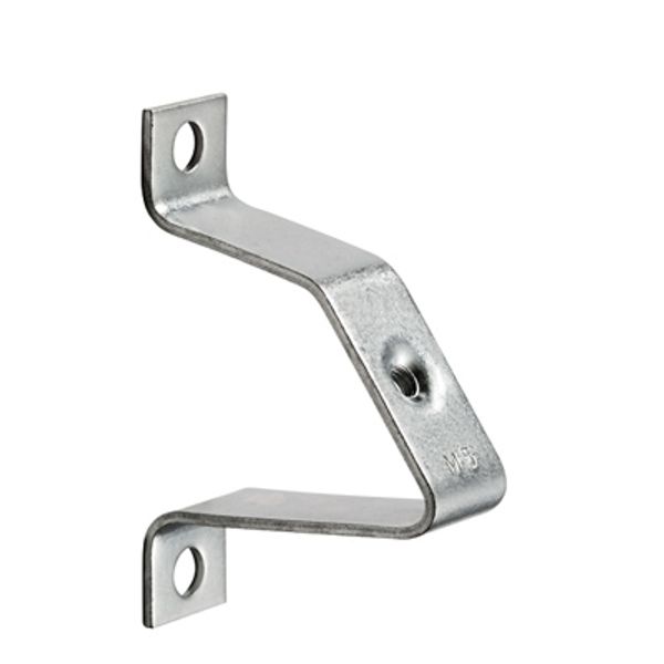 Mounting foot for mounting rail, M 5, Steel image 1