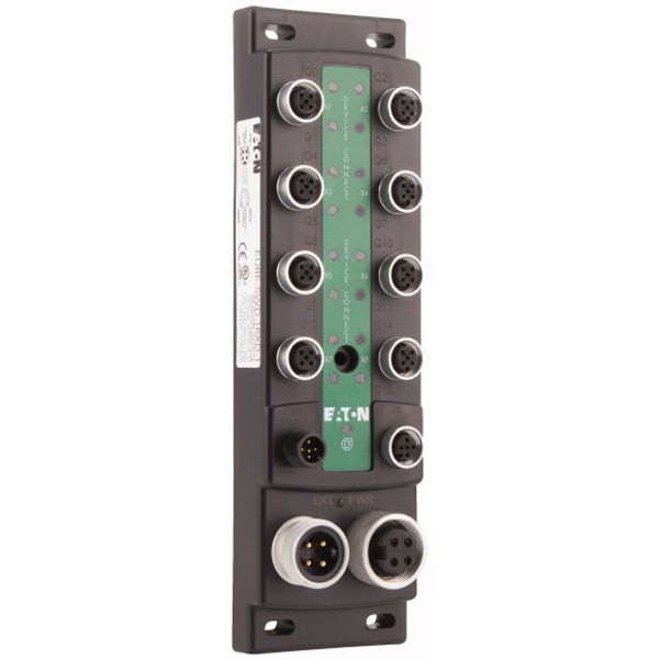 SWD Block module I/O module IP69K, 24 V DC, 16 outputs with separate power supply, 8 M12 I/O sockets image 6