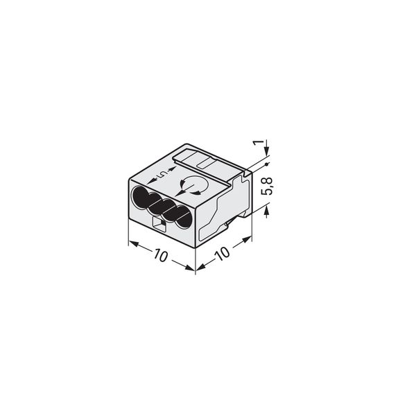 MICRO PUSH WIRE® connector for junction boxes for solid conductors 0.8 image 7