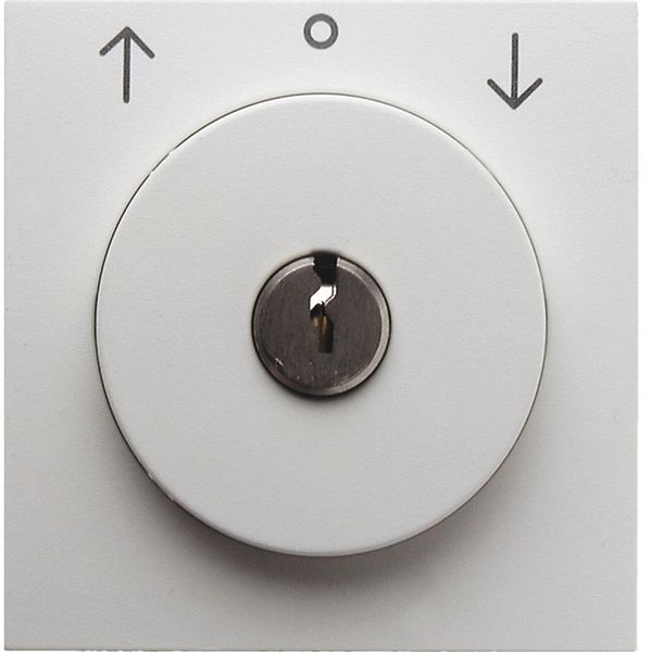 Centre plate lock + touch function blind switch, key remov, S.1/B.3/B. image 1