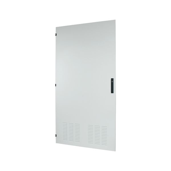 Section wide door, ventilated, left, HxW=2000x1000mm, IP42, grey image 3