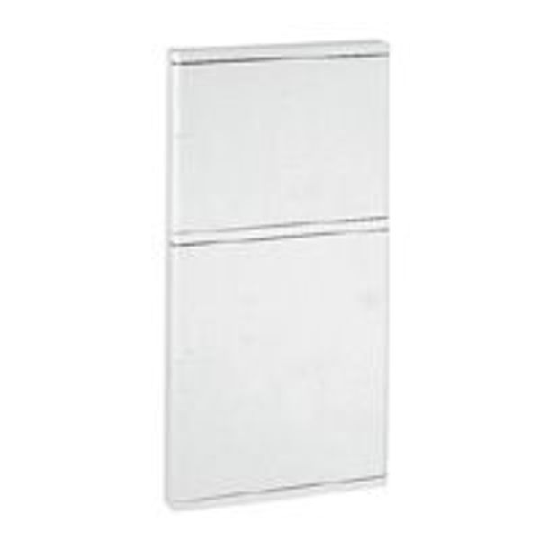Insulated door for narrow container GTL IP40 IK07 - white image 1